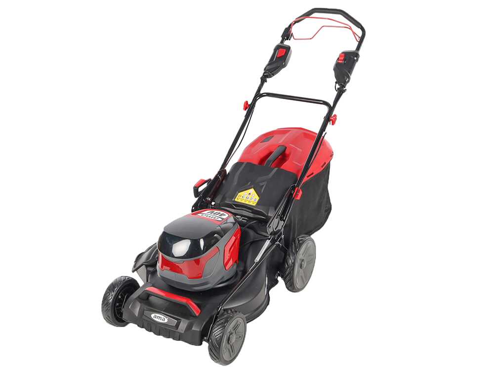 ama freemow 98700 tondeuse à gazon autotractée à batterie 40 v 5 ah Ama Freemow 98700 - Tondeuse à gazon autotractée à batterie - 40 V 5 Ah