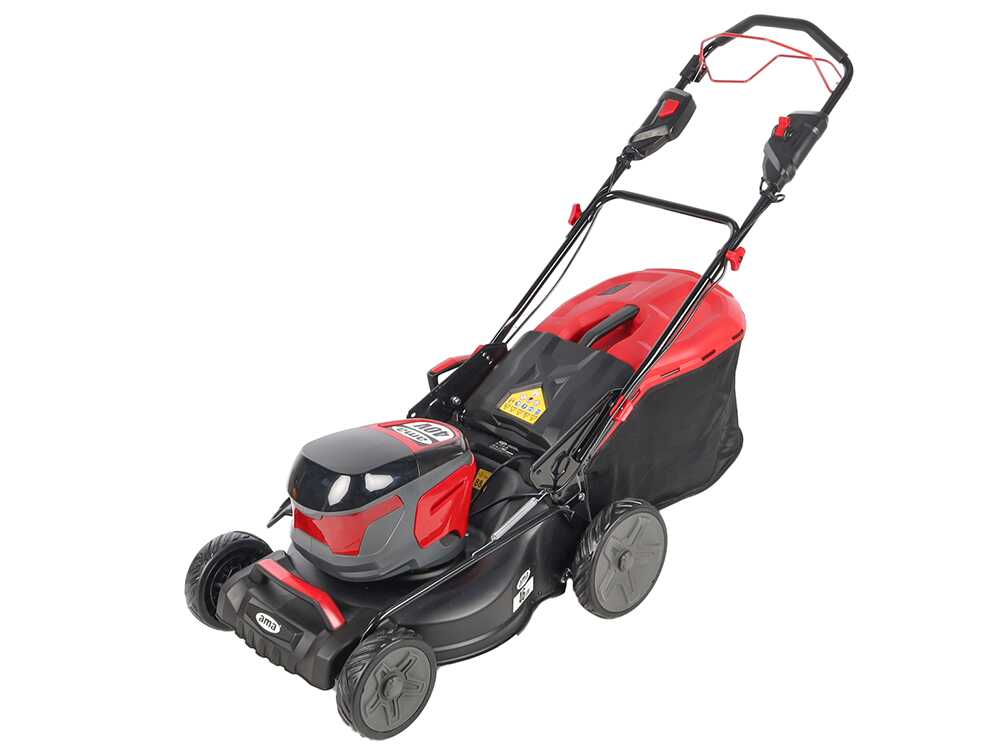 ama freemow 98700 tondeuse à gazon autotractée à batterie 40 v 5 ah Ama Freemow 98700 - Tondeuse à gazon autotractée à batterie - 40 V 5 Ah