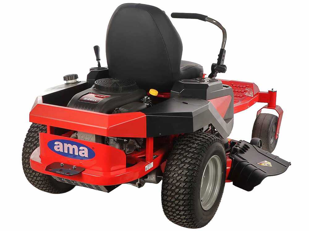 ama z turn ztr107h tracteur autoporté professionnel à rayon de braquage zéro Éjection latérale moteur 546 cm3 Ama Z TURN ZTR107H - Tracteur autoporté professionnel à rayon de braquage zéro - Éjection latérale - Moteur 546 cm3