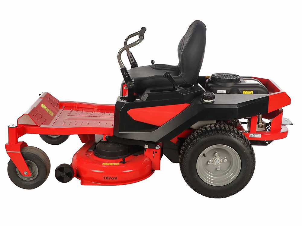 ama z turn ztr107h tracteur autoporté professionnel à rayon de braquage zéro Éjection latérale moteur 546 cm3 Ama Z TURN ZTR107H - Tracteur autoporté professionnel à rayon de braquage zéro - Éjection latérale - Moteur 546 cm3