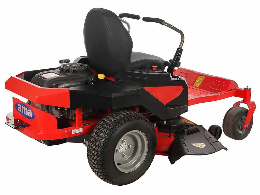 ama z turn ztr107h tracteur autoporté professionnel à rayon de braquage zéro Éjection latérale moteur 546 cm3 Ama Z TURN ZTR107H - Tracteur autoporté professionnel à rayon de braquage zéro - Éjection latérale - Moteur 546 cm3