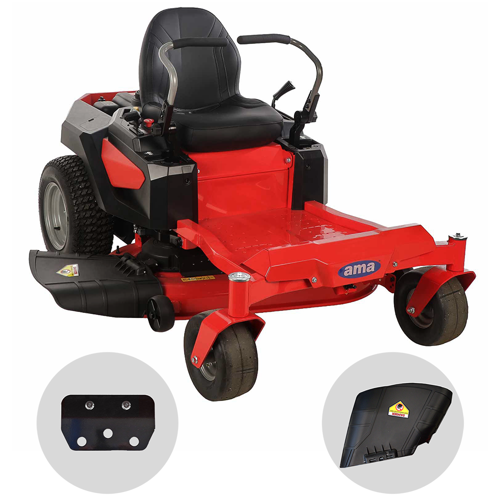 ama z turn ztr107h tracteur autoporté professionnel à rayon de braquage zéro Éjection latérale moteur 546 cm3 Ama Z TURN ZTR107H - Tracteur autoporté professionnel à rayon de braquage zéro - Éjection latérale - Moteur 546 cm3