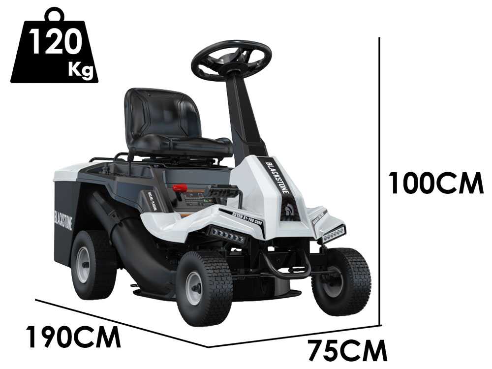 blackstone raven 61 750 csm tracteur tondeuse mini rider moteur de 224 cm3 démarrage électrique Blackstone RAVEN 61-750 CSM - Tracteur tondeuse mini rider - Moteur de 224 cm3 - Démarrage électrique