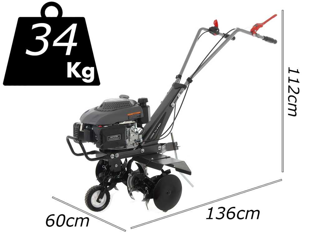 blackstone til b 560 motobineuse thermique à essence de 5.5 cv moteur ducar 161cc Blackstone TIL-B 560 - Motobineuse thermique à essence de 5.5 CV - Moteur Ducar 161cc