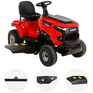 Blue Bird TR SL 98M - Tracteur tondeuse avec transmission mécanique - éjection latérale et mulching