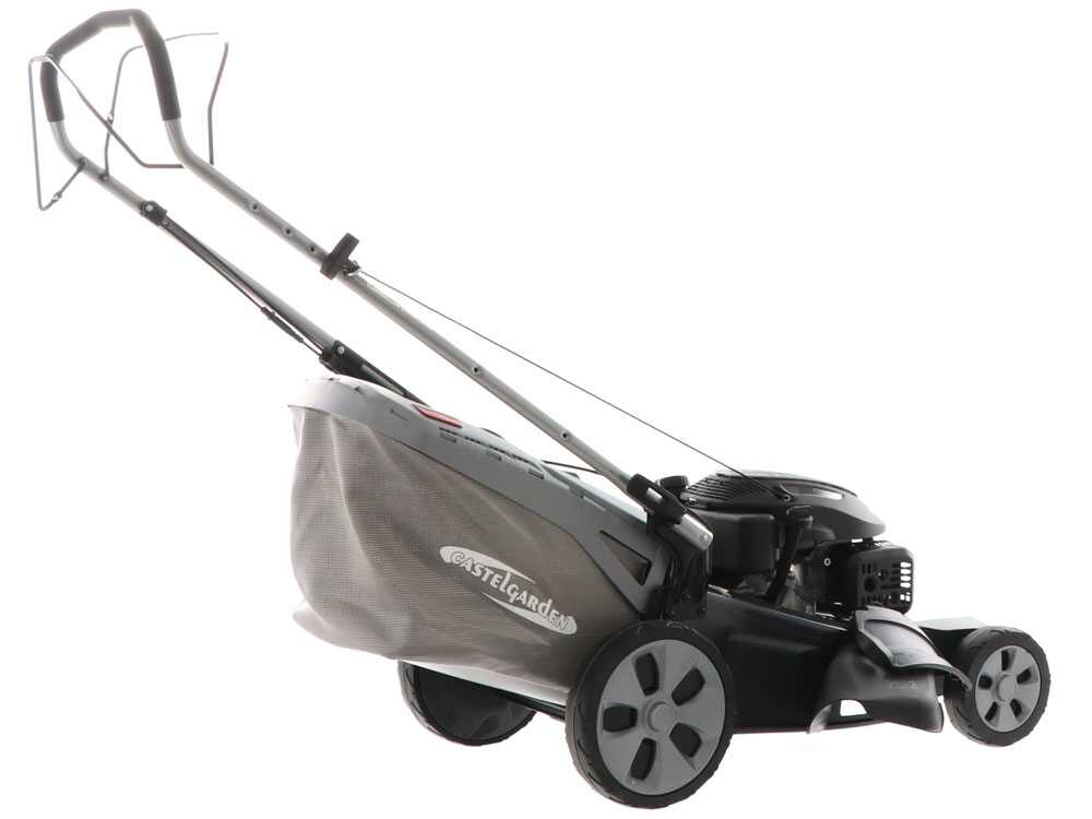 castelgarden xs 55 s tondeuse à gazon tractée thermique 4 en 1 coupe 53cm CastelGarden XS 55 S - Tondeuse à gazon tractée thermique - 4 en 1 - Coupe 53cm