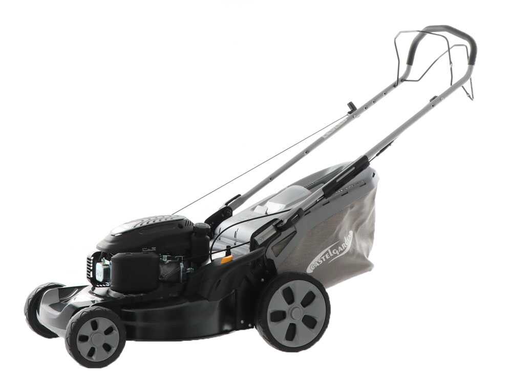 castelgarden xs 55 s tondeuse à gazon tractée thermique 4 en 1 coupe 53cm CastelGarden XS 55 S - Tondeuse à gazon tractée thermique - 4 en 1 - Coupe 53cm
