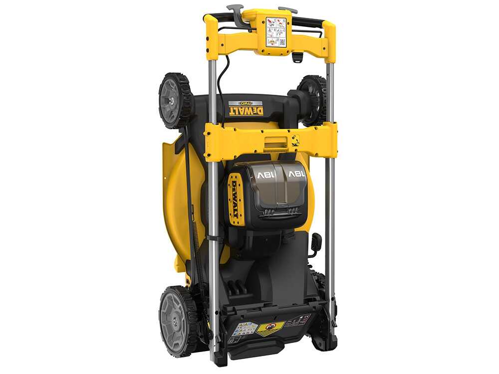 dewalt dcmwsp156n xj tondeuse autotractée à batterie coupe 53 cm 2x 18v 5ah DeWalt DCMWSP156N-XJ - Tondeuse autotractée à batterie - Coupe 53 cm - 2x 18V 5Ah