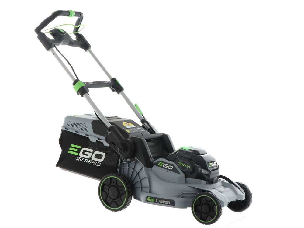 ego tondeuse à batterie ego lm1701e sp 56v 4ah Ø de coupe de 42 cm EGO Tondeuse à batterie EGO LM1701E-SP - 56V 4Ah - Ø de coupe de 42 cm