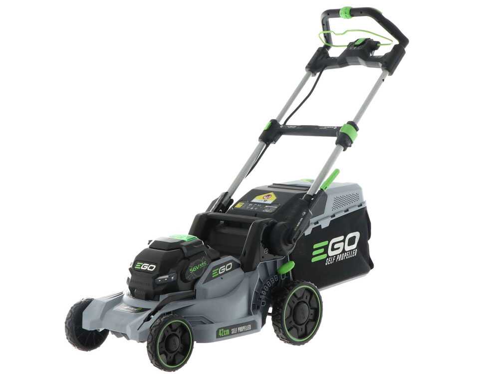 ego tondeuse à batterie ego lm1701e sp 56v 4ah Ø de coupe de 42 cm EGO Tondeuse à batterie EGO LM1701E-SP - 56V 4Ah - Ø de coupe de 42 cm