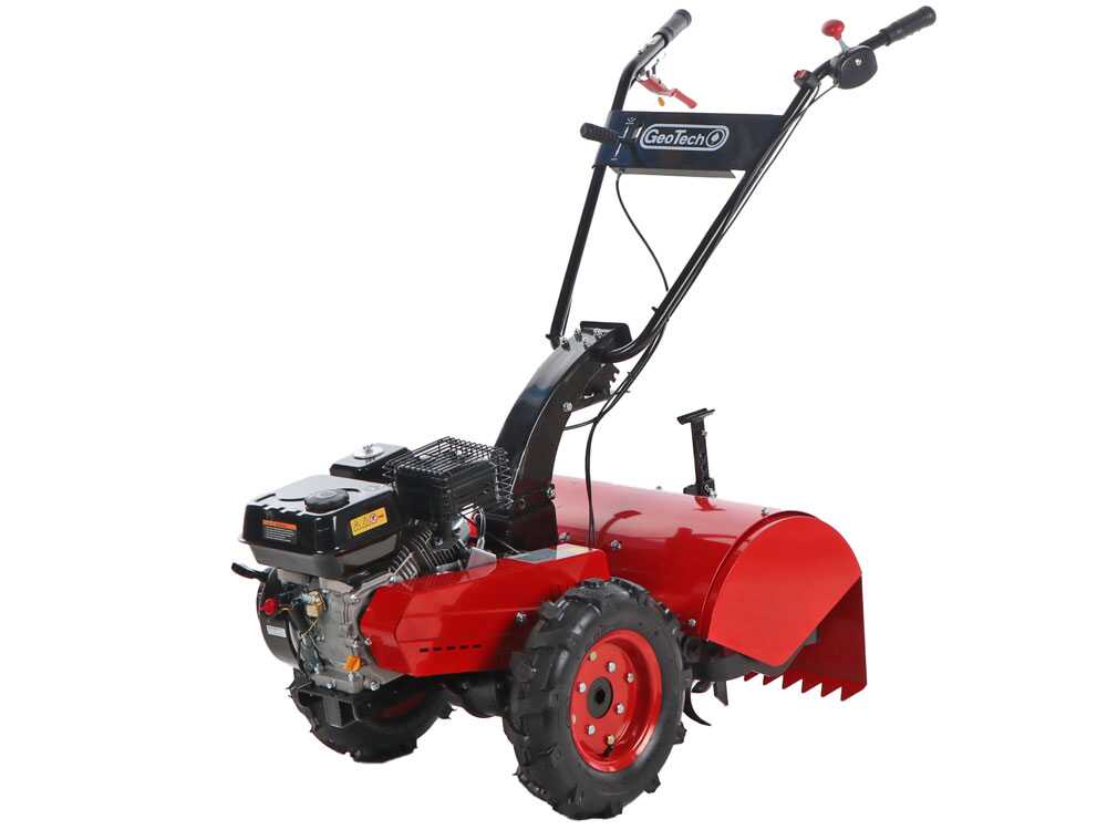 geotech mct 550 motoculteur à essence ducar dh212 fraise réversible 7hp Geotech MCT 550 - Motoculteur à essence - Ducar DH212 - Fraise réversible - 7HP