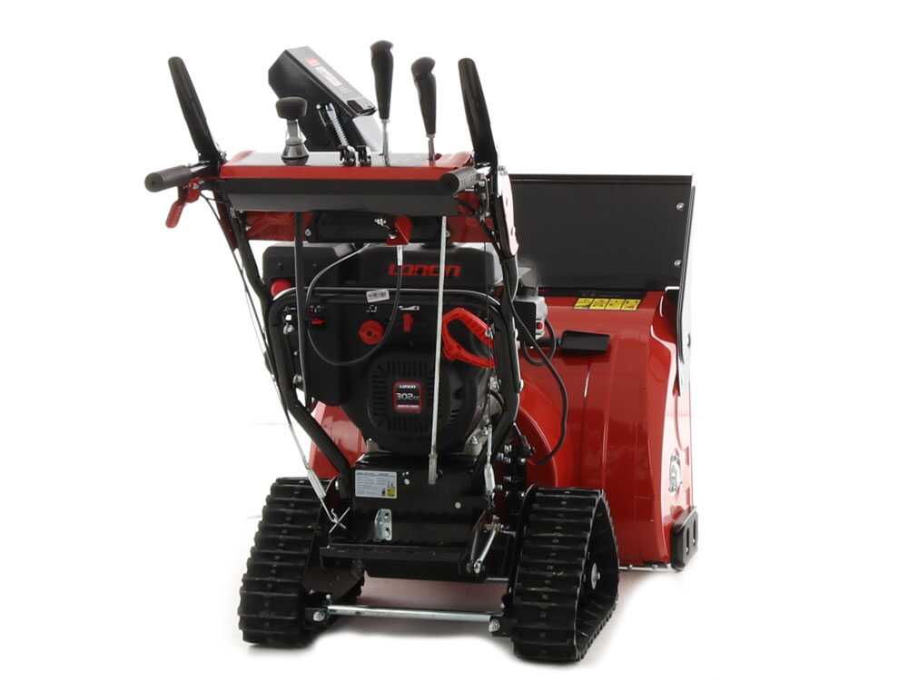 geotech pro stp1587 tel fraise à neige thermique à chenilles loncin lc190fds GeoTech-Pro STP1587 TEL - Fraise à neige thermique - à chenilles - Loncin LC190FDS