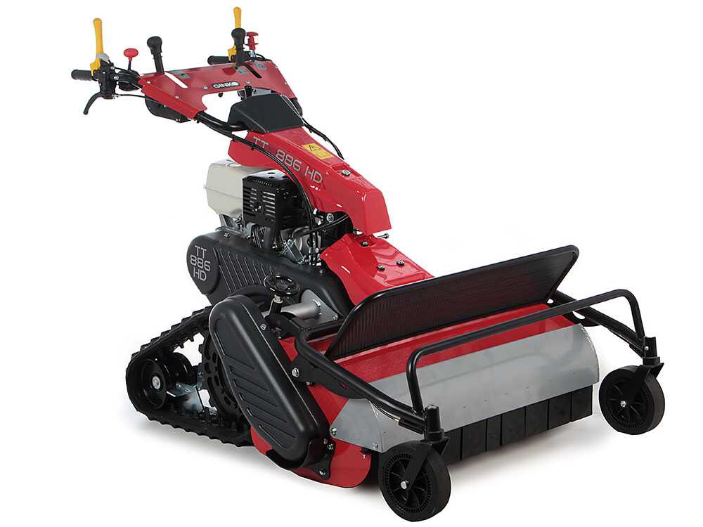 ginko mgm tt 886 hd tondeuse débroussailleuse professionnelle à couteaux sur chenilles honda gx390 Ginko-MGM TT 886 HD - Tondeuse débroussailleuse professionnelle à couteaux - Sur chenilles - Honda GX390