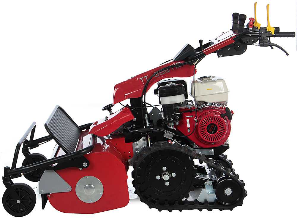 ginko mgm tt 886 hd tondeuse débroussailleuse professionnelle à couteaux sur chenilles honda gx390 Ginko-MGM TT 886 HD - Tondeuse débroussailleuse professionnelle à couteaux - Sur chenilles - Honda GX390