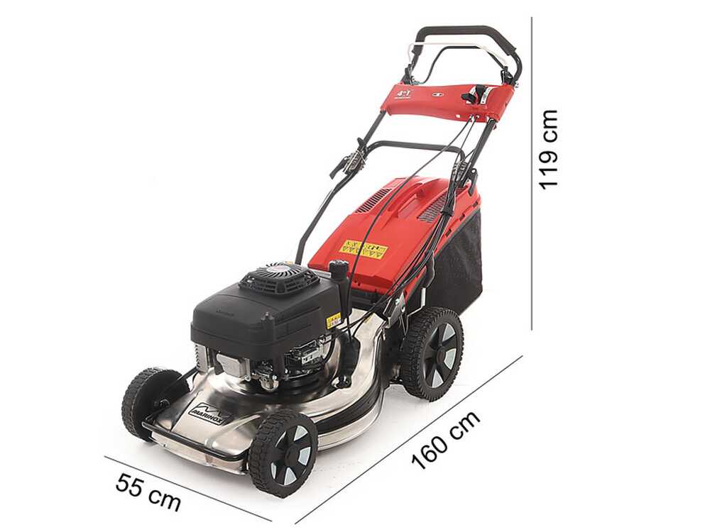 marina systems mx 55sk 3v 4 en 1 tondeuse à gazon thermique autotractée moteur kawasaki fj180v Marina Systems MX 55SK 3V 4-en-1 - Tondeuse à gazon thermique autotractée - Moteur Kawasaki FJ180V