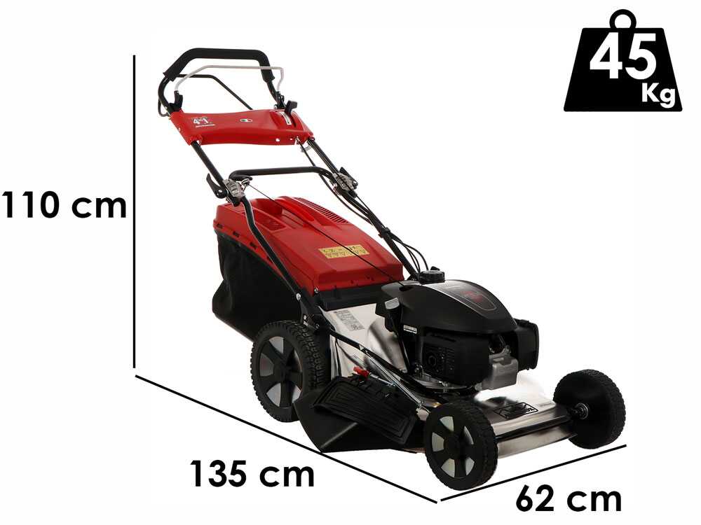 marina systems mx 57 3v tondeuse à gazon thermique tractée moteur honda gcvx 200 acier inox Marina Systems MX 57 3V - Tondeuse à gazon thermique tractée - Moteur honda GCVx 200 - Acier INOX
