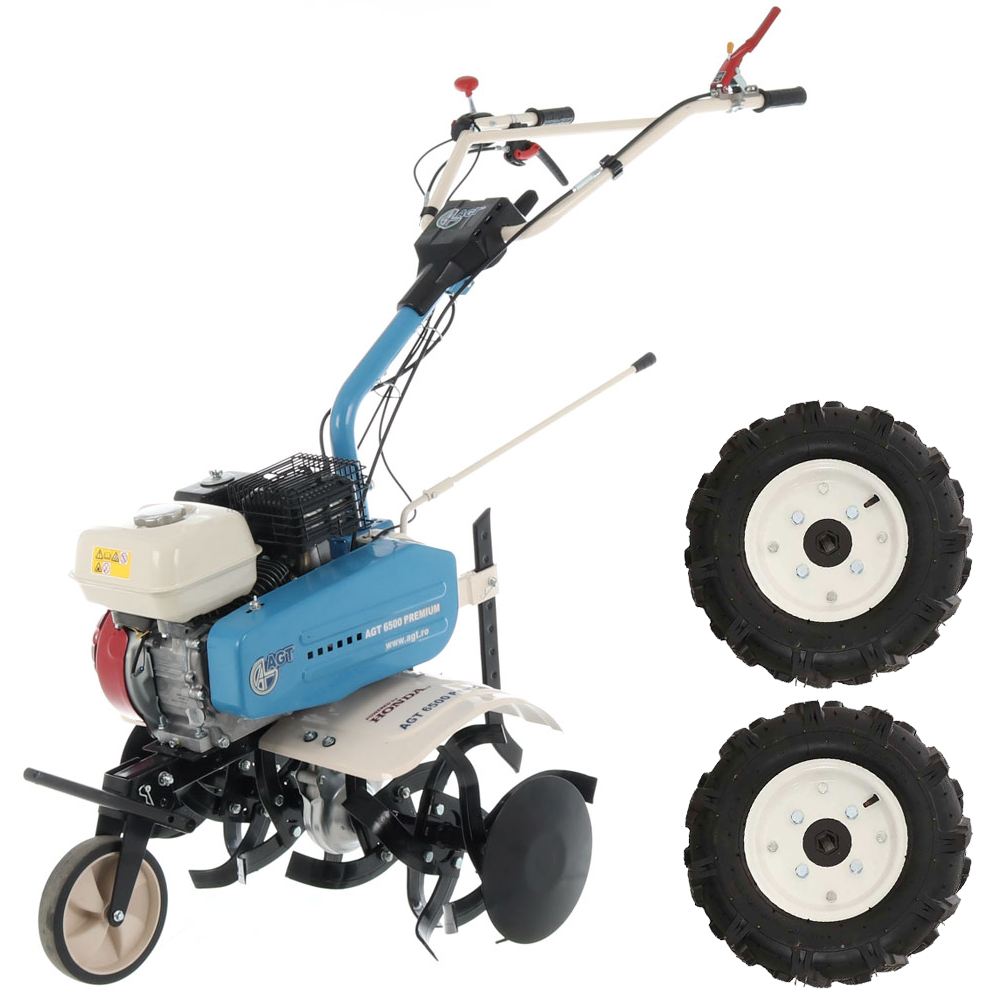 motobineuse agt 6500 avec moteur honda gx200 da 196 cm3 vitesses avant 2+1 arrière Motobineuse AGT 6500 avec moteur Honda GX200 da 196 cm3 - vitesses avant 2+1 arrière