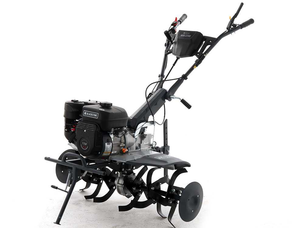 motobineuse blackstone mhg 2200 avec moteur thermique à essence 212 cm3 Motobineuse BlackStone MHG 2200 avec moteur thermique à essence 212 cm3