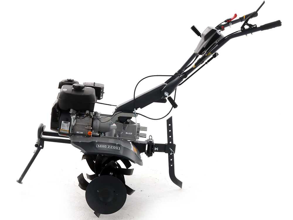 motobineuse blackstone mhg 2200 avec moteur thermique à essence 212 cm3 Motobineuse BlackStone MHG 2200 avec moteur thermique à essence 212 cm3