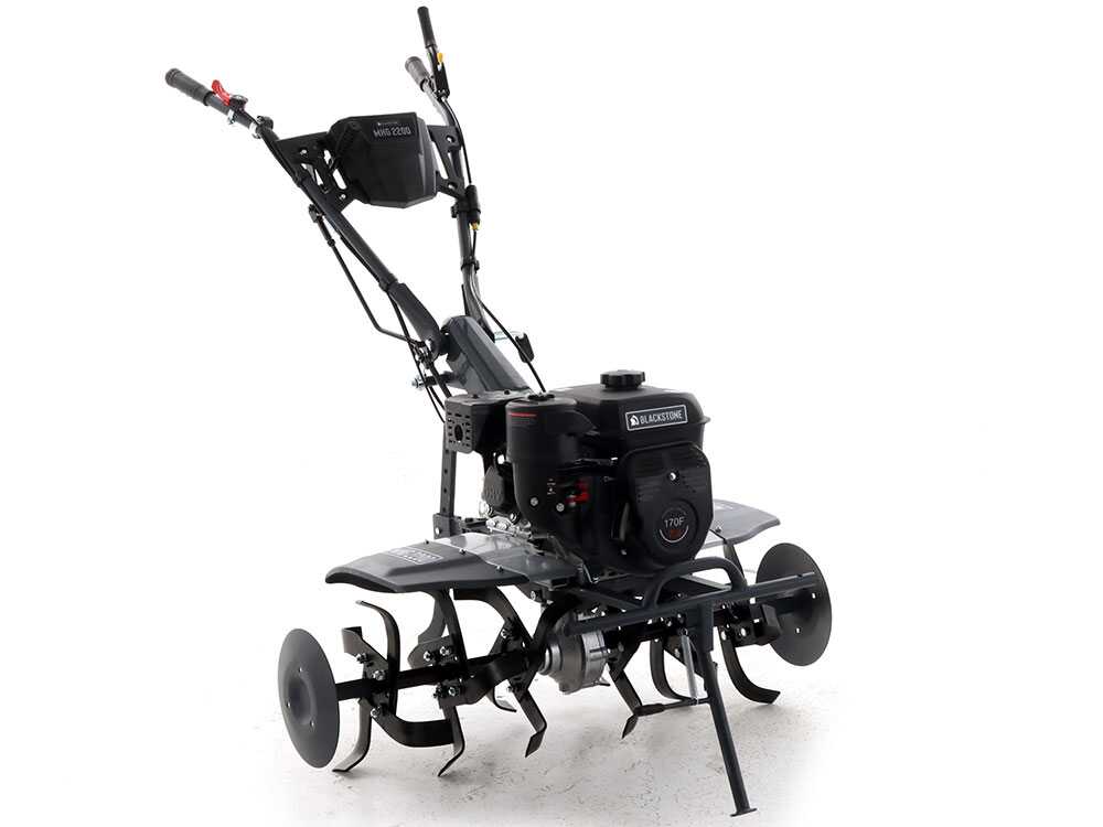 motobineuse blackstone mhg 2200 avec moteur thermique à essence 212 cm3 Motobineuse BlackStone MHG 2200 avec moteur thermique à essence 212 cm3