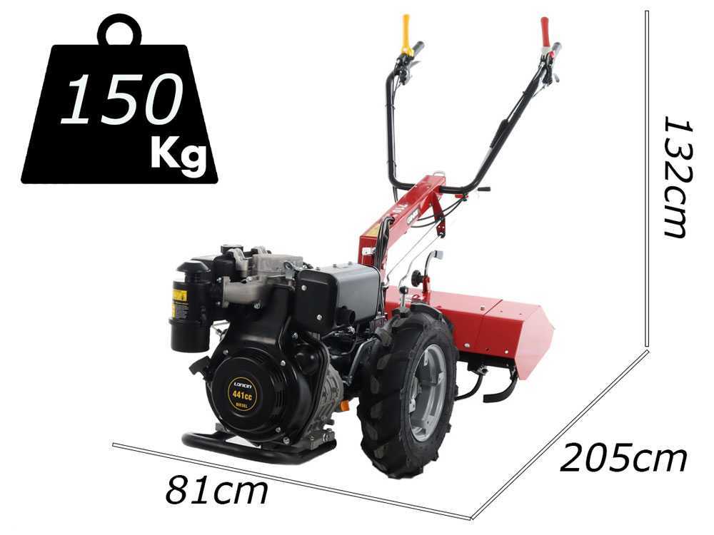 motoculteur série lourde professionnelle ginko r710 eko moteur loncin de 441cm3 Motoculteur série lourde professionnelle GINKO R710 EKO - Moteur Loncin de 441cm3