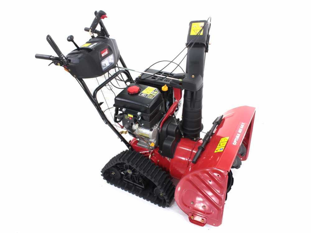 mtd optima me 66 t fraise à neige thermique à chenilles snowthorx 80 ohv MTD OPTIMA ME 66 T - Fraise à neige thermique - à chenilles - SnowThorX 80 OHV