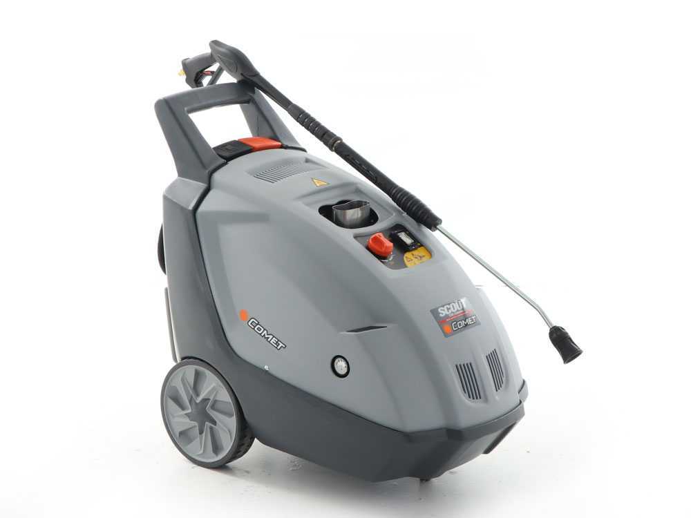 nettoyeur haute pression à eau chaude comet scout 135 classic électrique monophasé à eau chaude Nettoyeur haute pression à eau chaude Comet Scout 135 Classic électrique monophasé à eau chaude