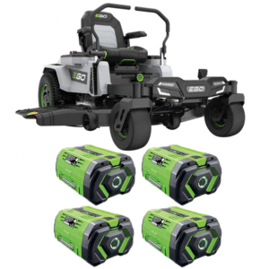 PROMO EGO Z6 ZERO TURN ZT5201E-L - Tracteur tondeuse à batterie - 56 V - 40 Ah - Rayon de braquage zéro
