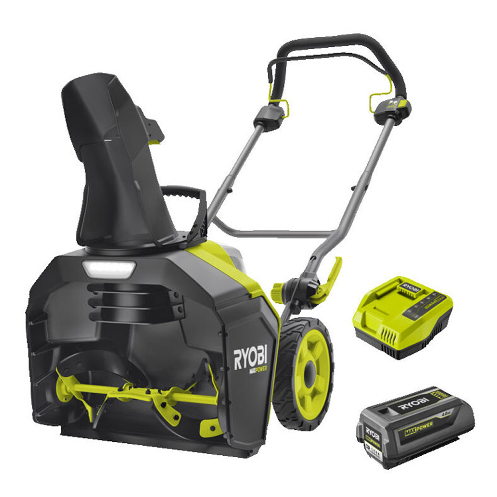 ryobi ry36stx45a 140 fraise à neige à batterie max power 36v 4ah Ryobi RY36STX45A-140 - Fraise à neige à batterie - MAX POWER 36V 4Ah