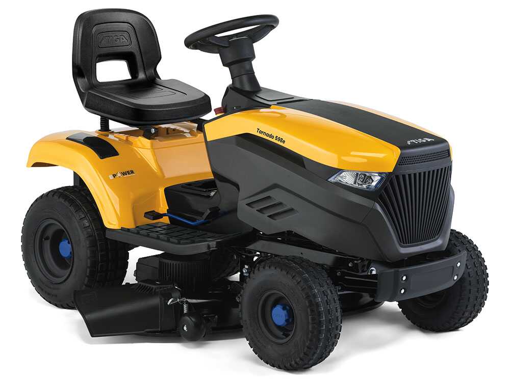 stiga tornado 598e moteur électrique à batterie 48v/40ah Éjection latérale Stiga Tornado 598e - Moteur électrique à batterie 48V/40Ah - Éjection latérale