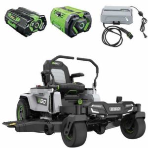 Tondeuse autoportée à batterie EGO Z6 ZERO TURN ZT5201E-L - 56V - 15Ah - Rayon de braquage zéro
