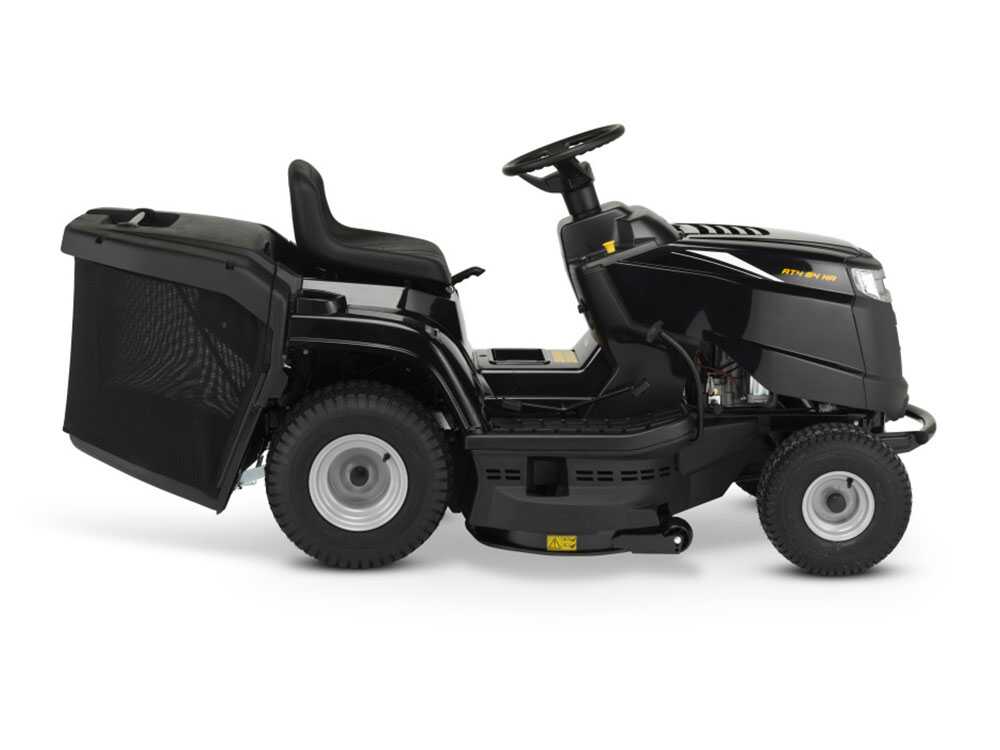 tracteur tondeuse alpina at4 84 ha bac de ramassage boîtier hydrostatique moteur stiga st 400 Tracteur tondeuse Alpina AT4 84 HA - Bac de ramassage - Boîtier hydrostatique - Moteur STIGA ST 400