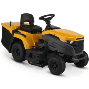 Tracteur tondeuse Stiga Estate 384 - bac de ramassage de 240 L - boîte de vitesses hydrostatique